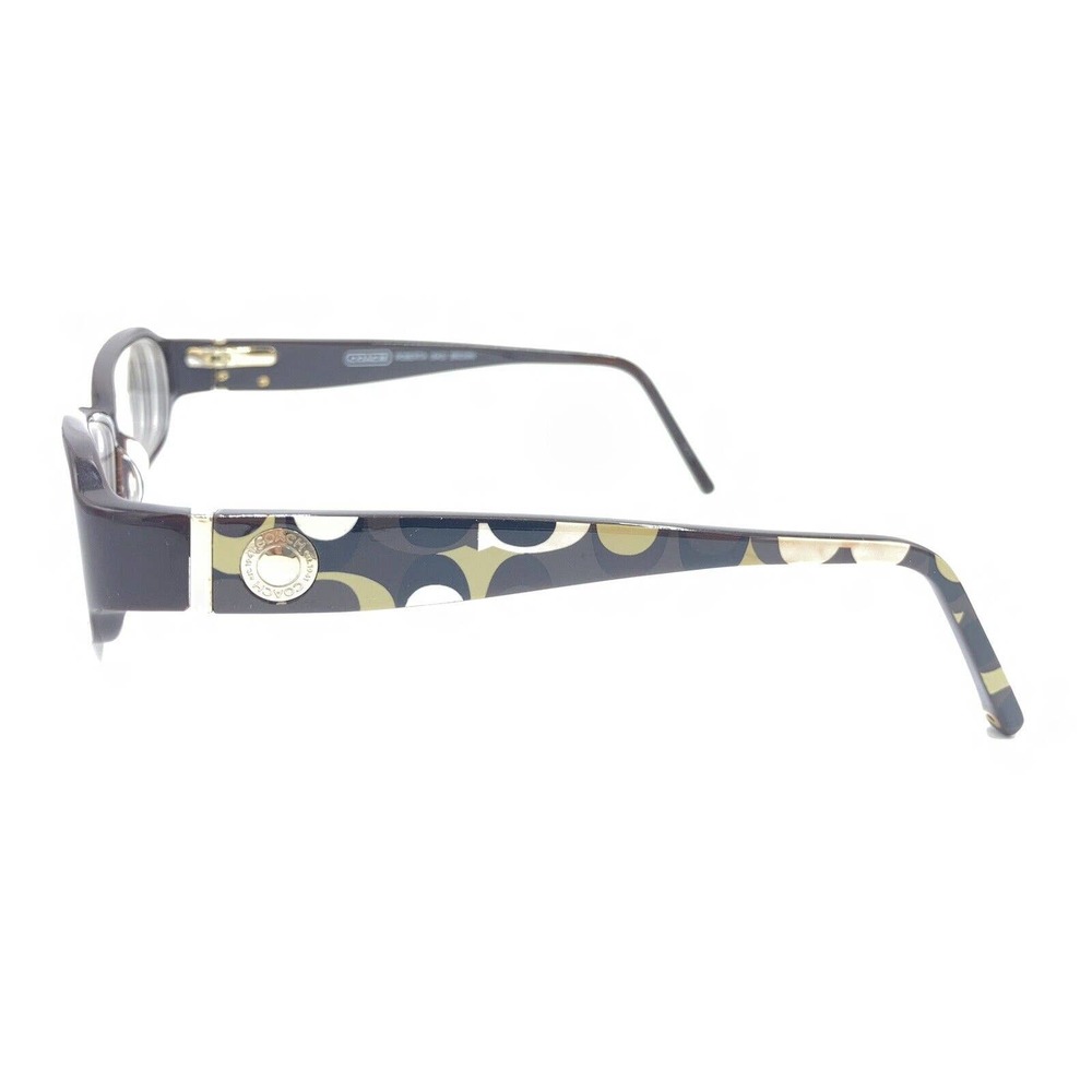 Coach Roberta 843 Brown Oval Rectangular Eyeglass… - image 7
